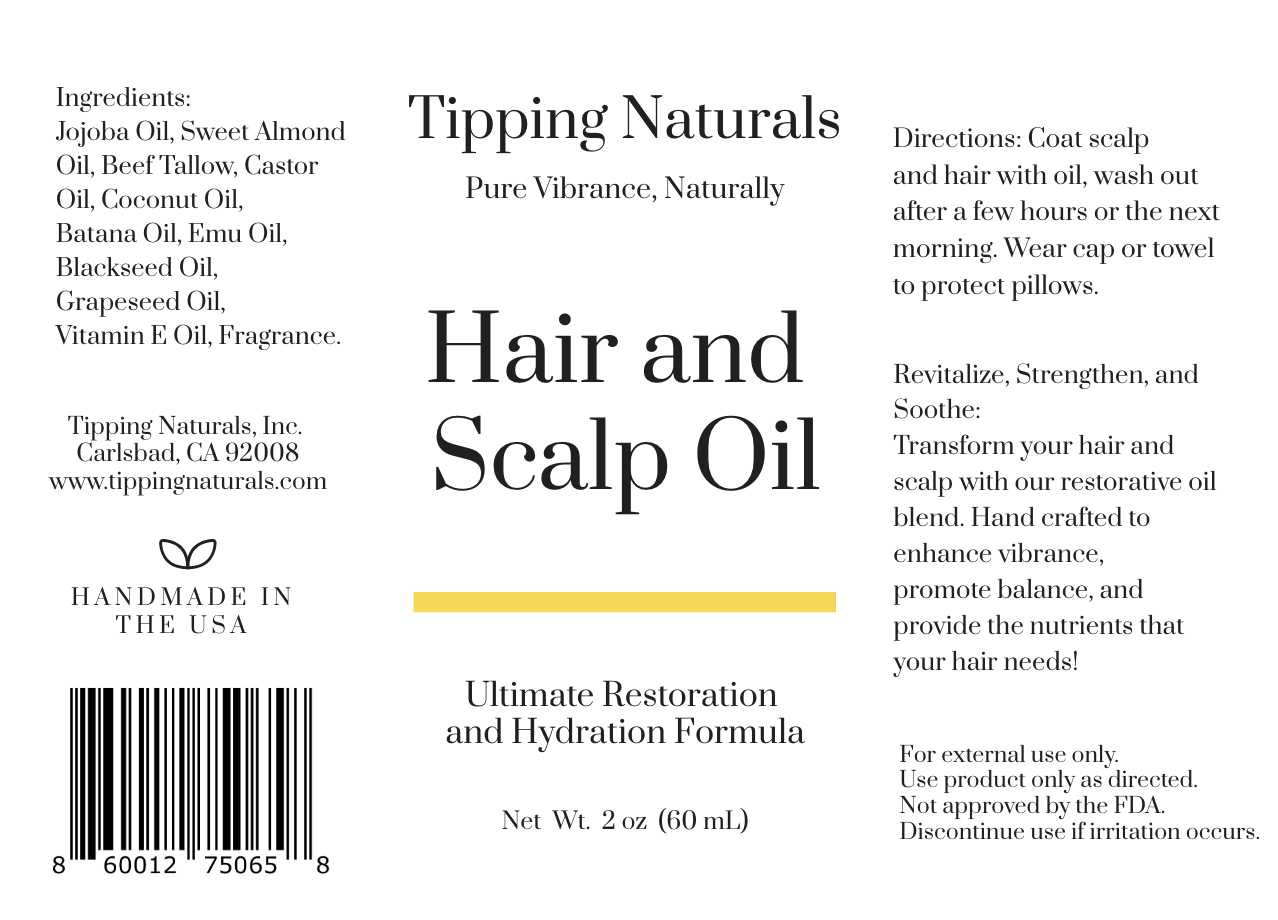 Hair and Scalp Oil